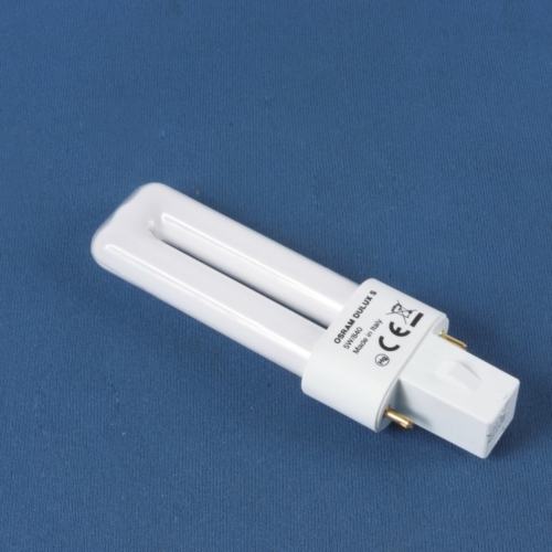 49117 - LAMPADA FLUOR. 5W/G23 ILLUMINAZIONE VANO STAMPANTE E LETTORE